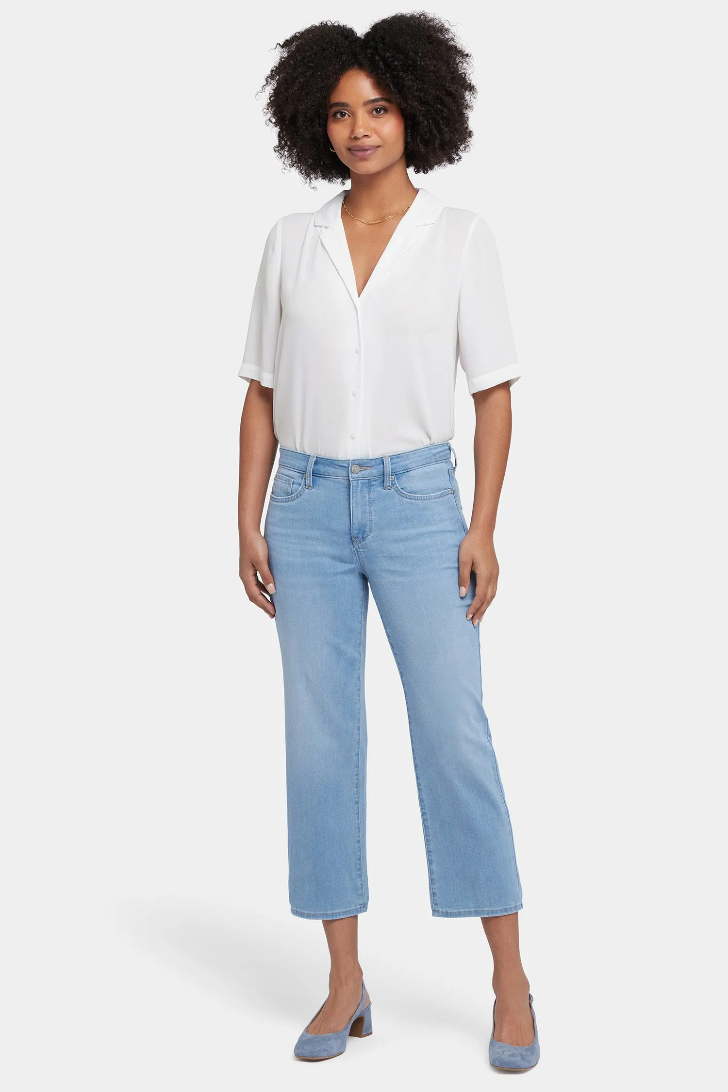 Relaxed Piper Crop Jeans In Petite - Canary Beach sold by NYDJ product image thumbnail 4