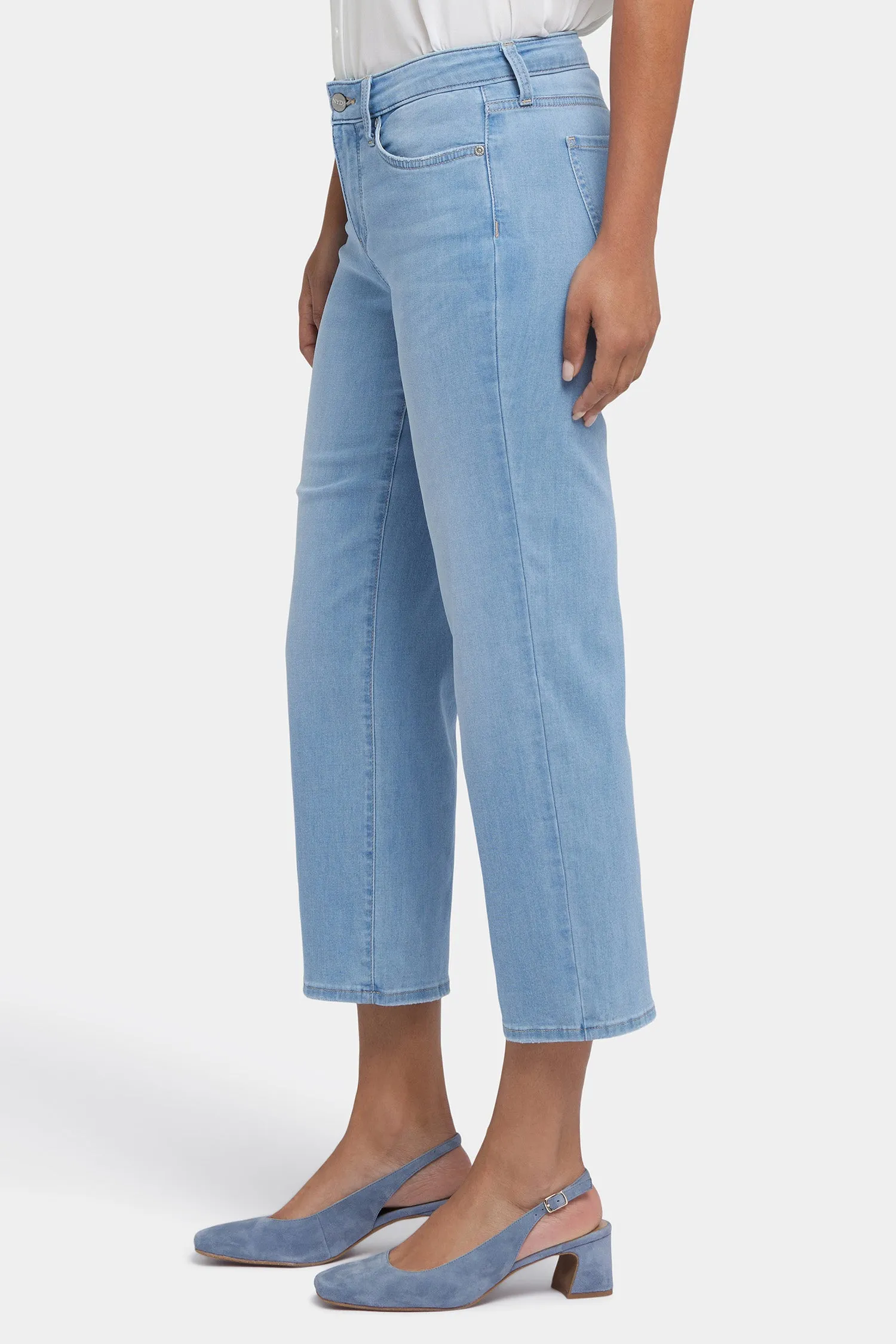 Relaxed Piper Crop Jeans In Petite - Canary Beach sold by NYDJ product image thumbnail 3