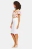 High Waist Skirt In Petite - Optic White sold by NYDJ