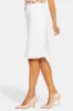 High Waist Skirt In Petite - Optic White sold by NYDJ