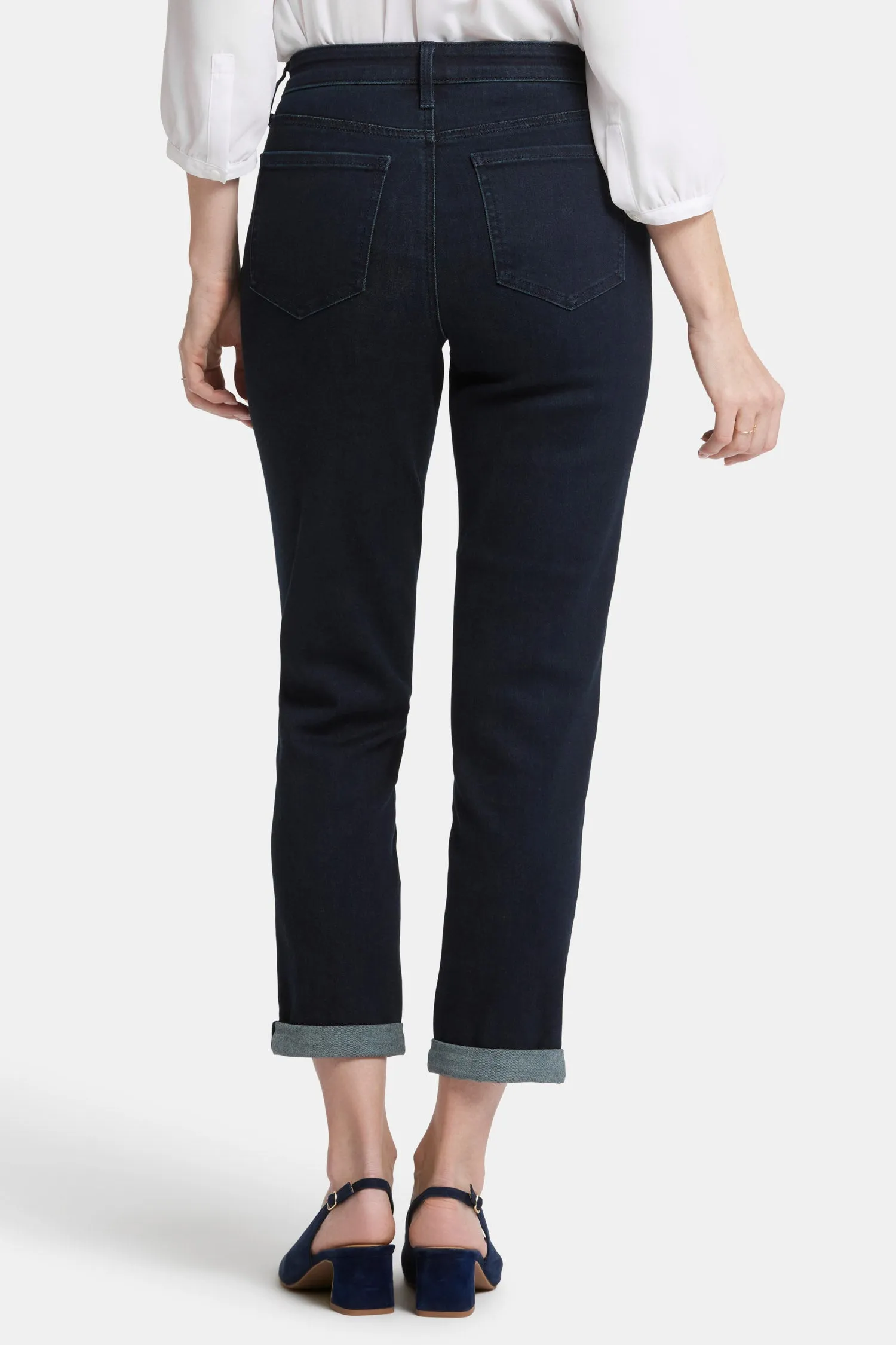 Margot Girlfriend Jeans In Petite - Midnight Falls sold by NYDJ product image thumbnail 2