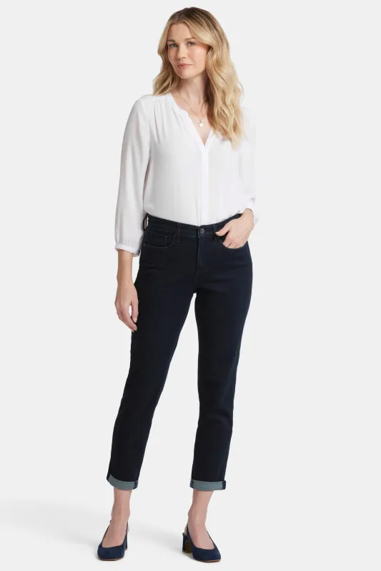 Margot Girlfriend Jeans In Petite - Midnight Falls sold by NYDJ