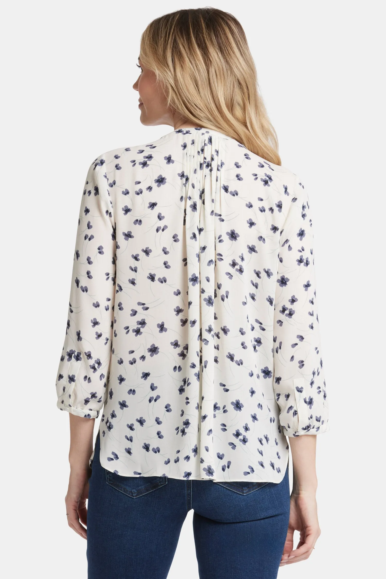 Pintuck Blouse - Iris Buds sold by NYDJ product image thumbnail 2