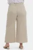 Mona Wide Leg Trouser Ankle Jeans In Plus Size - Feather sold by NYDJ