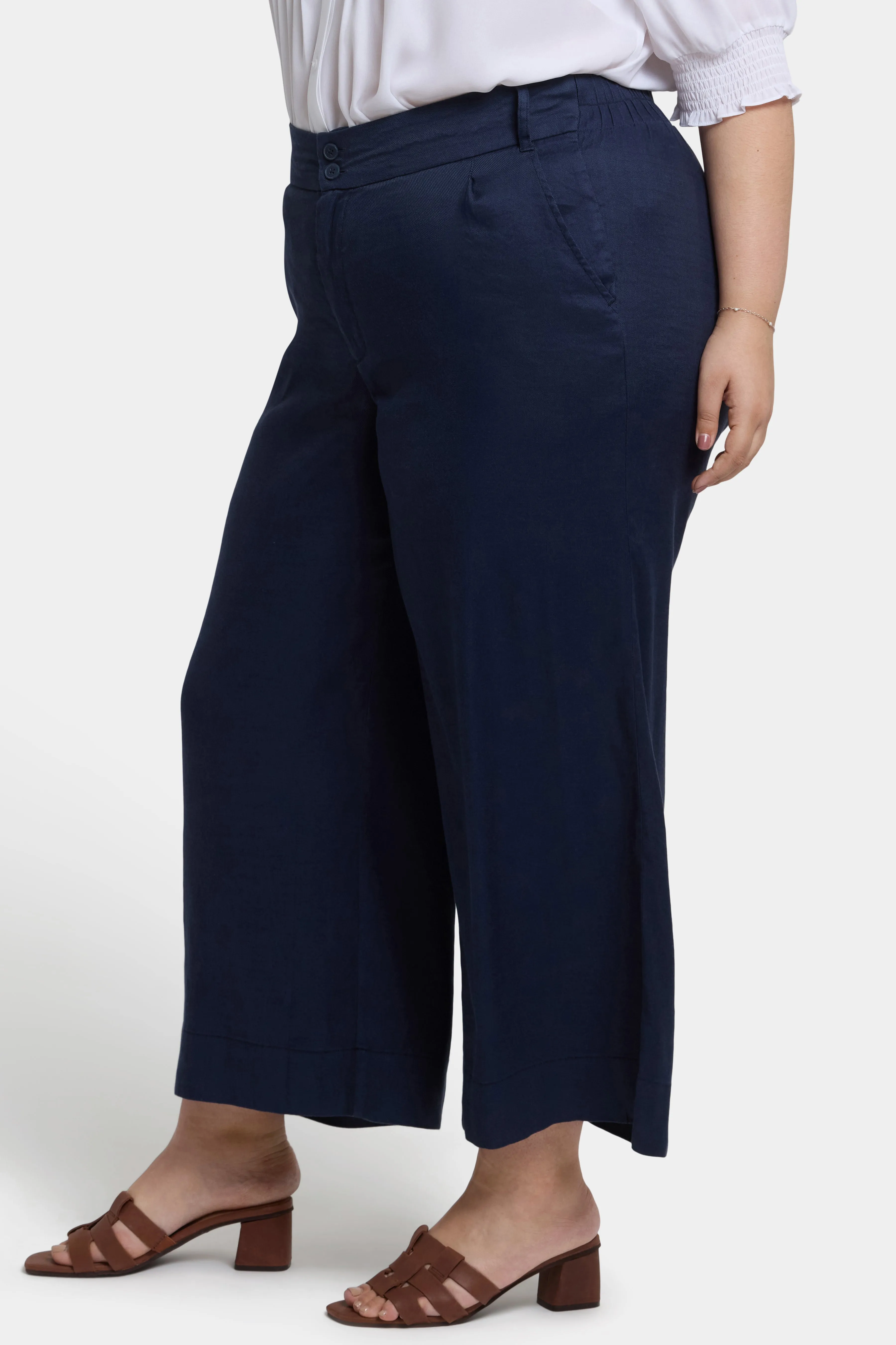 Waverly Trouser Pants In Plus Size - Oxford Navy sold by NYDJ product image thumbnail 3