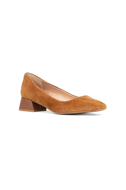 Teddie Pumps - Cognac made by NYDJ