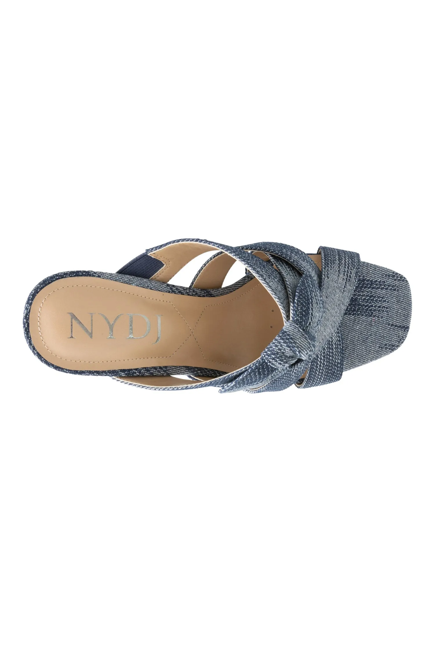 Loreri Mule Sandals - Dark Blue sold by NYDJ product image thumbnail 4