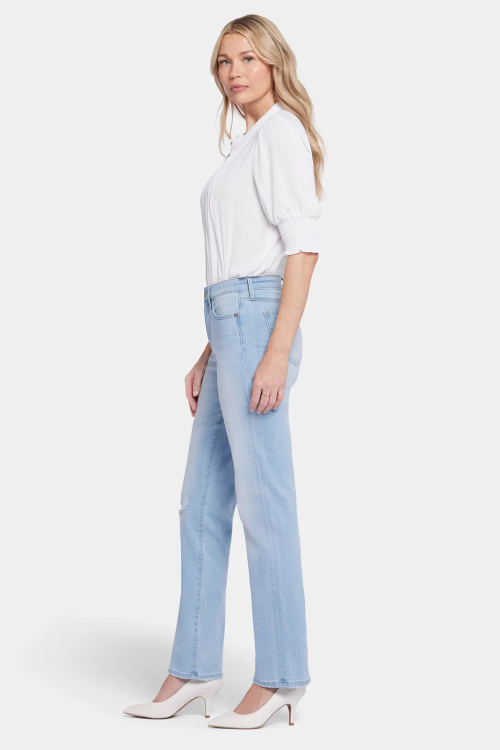 Bailey Relaxed Straight Jeans - Estrella sold by NYDJ product image thumbnail 5