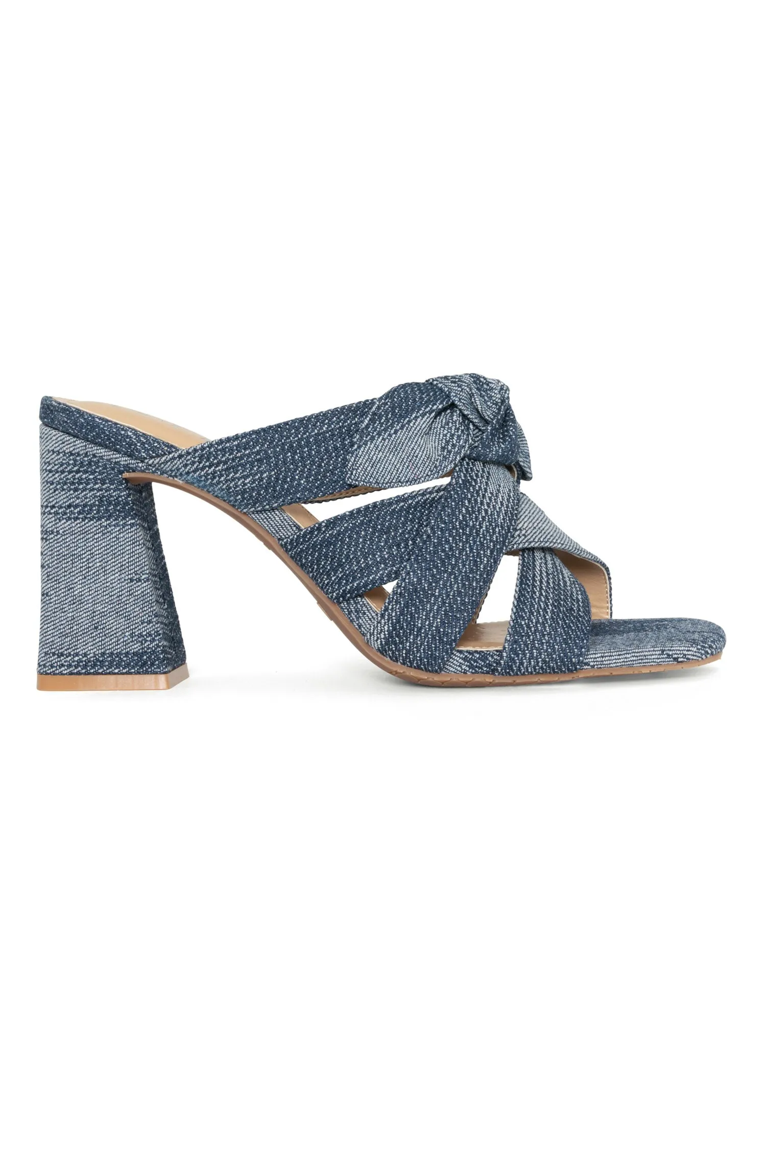 Loreri Mule Sandals - Dark Blue sold by NYDJ product image thumbnail 2