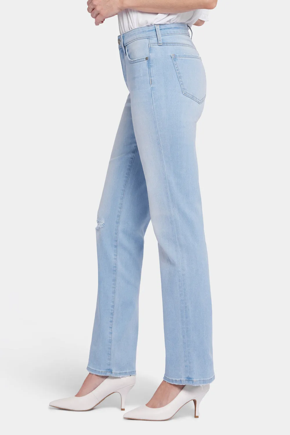 Bailey Relaxed Straight Jeans - Estrella sold by NYDJ product image thumbnail 3