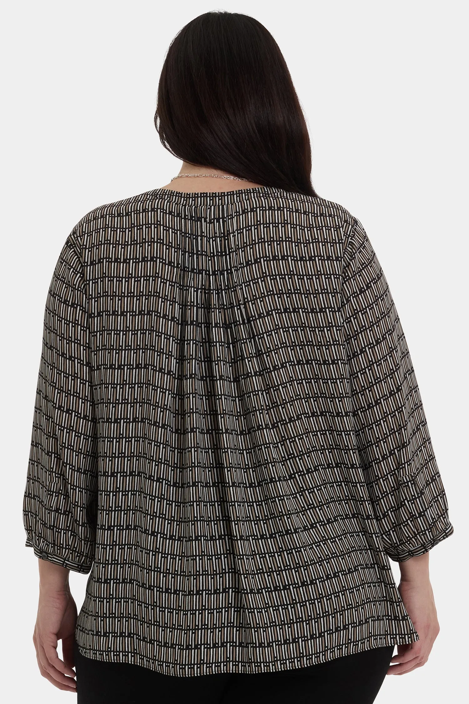 Pintuck Blouse In Plus Size - Arrieta sold by NYDJ product image thumbnail 2