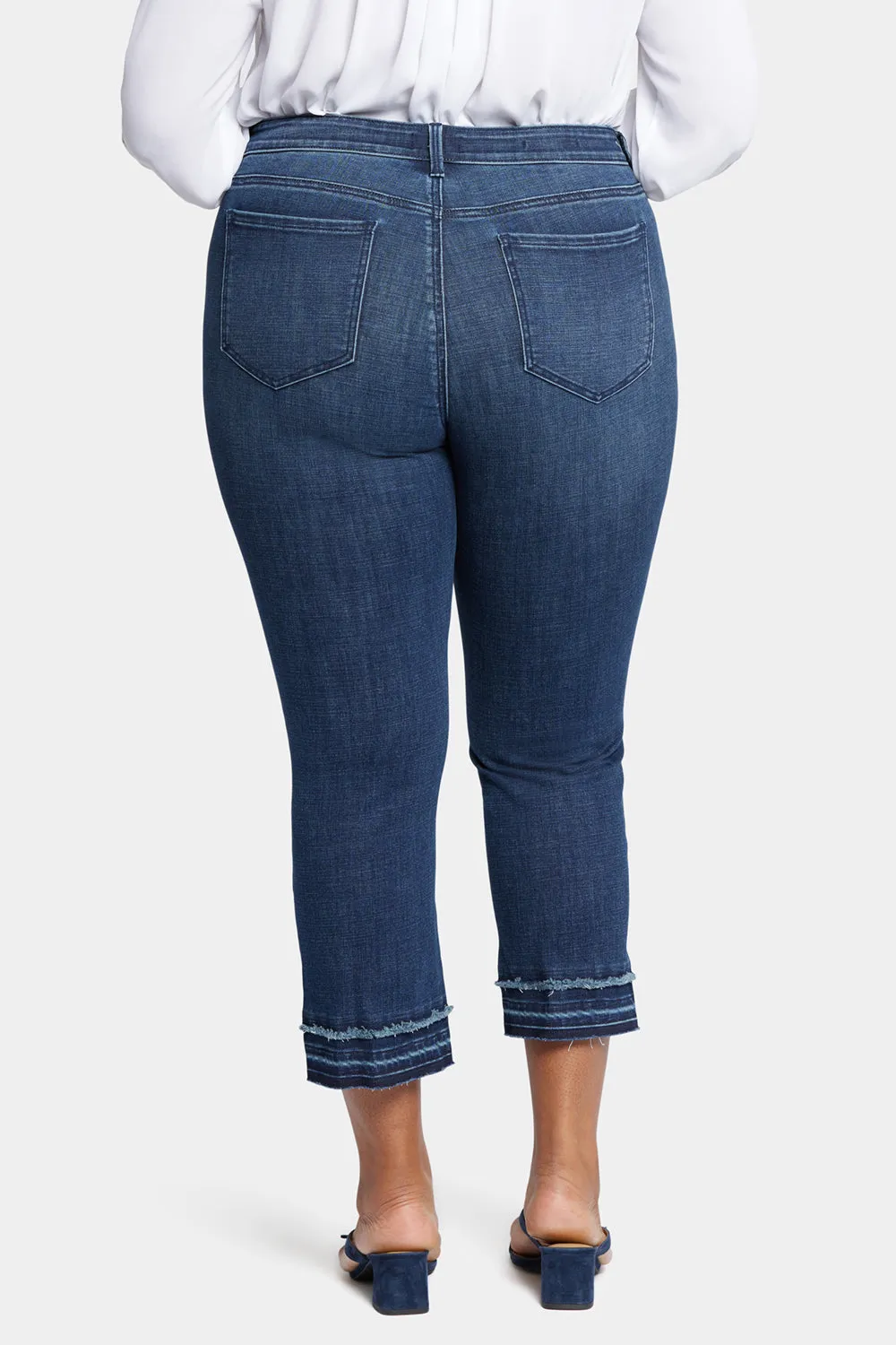 Marilyn Straight Ankle Jeans In Plus Size - Inspire sold by NYDJ product image thumbnail 2