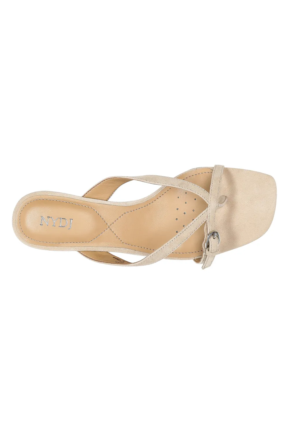 Glam Block Heel Sandals In Wide Width - Sand sold by NYDJ product image thumbnail 4