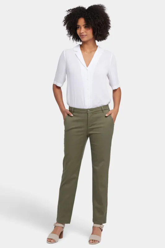 Sadie Slim Pants - Avocado sold by NYDJ