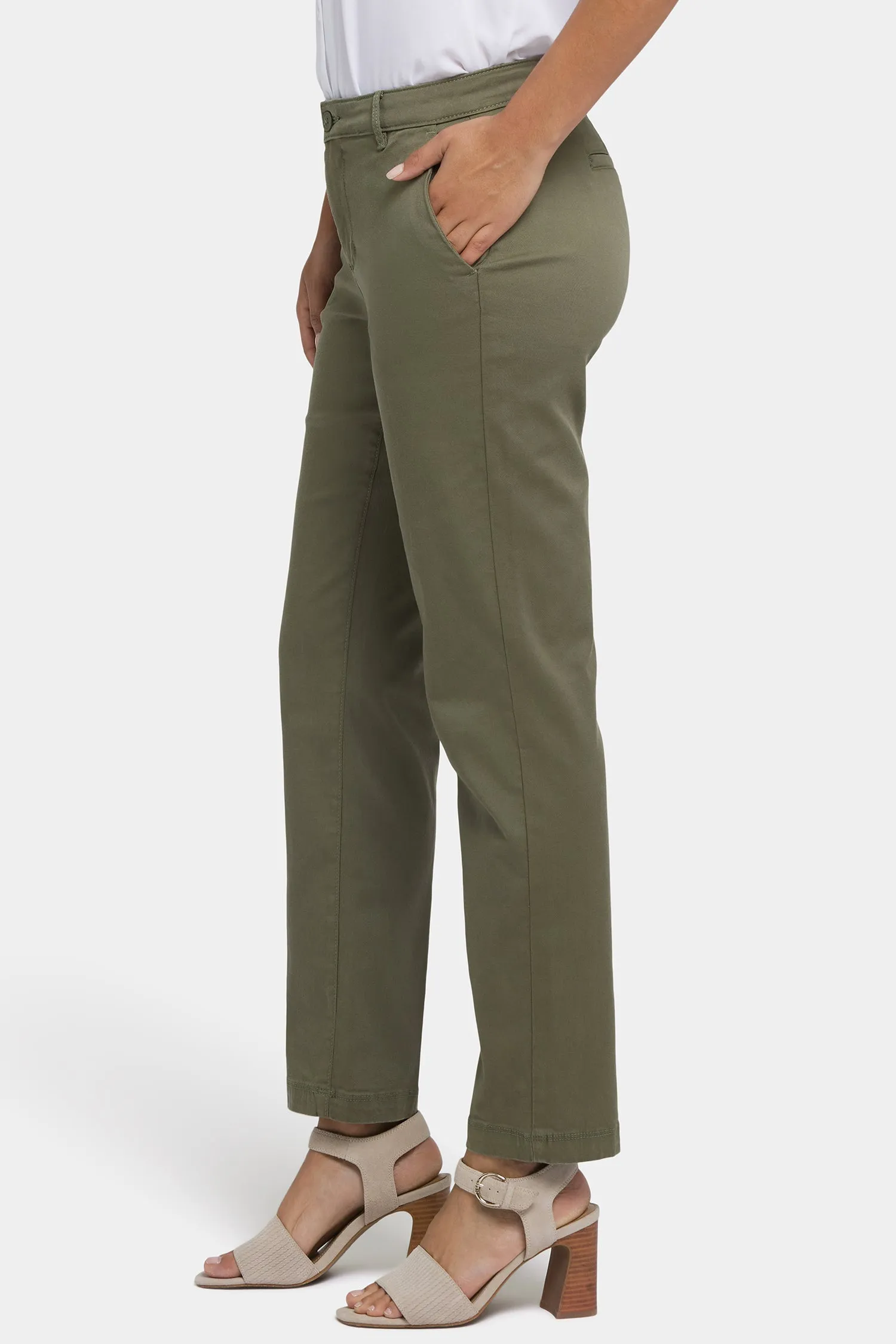 Sadie Slim Pants - Avocado sold by NYDJ product image thumbnail 3