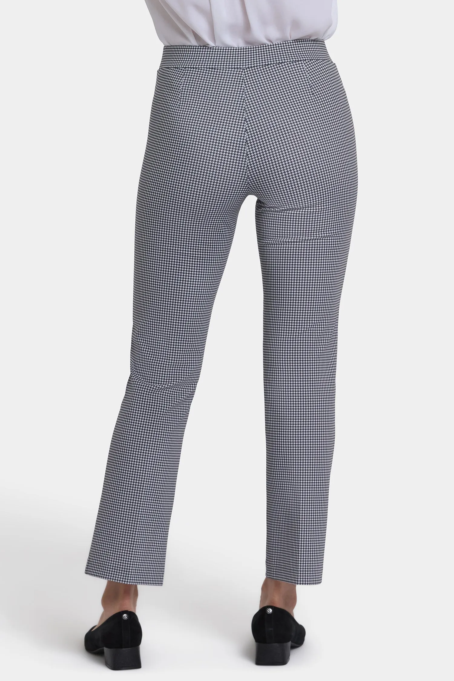 Pull-On Slim Ankle Trouser Pants - Harris Houndstooth sold by NYDJ product image thumbnail 5