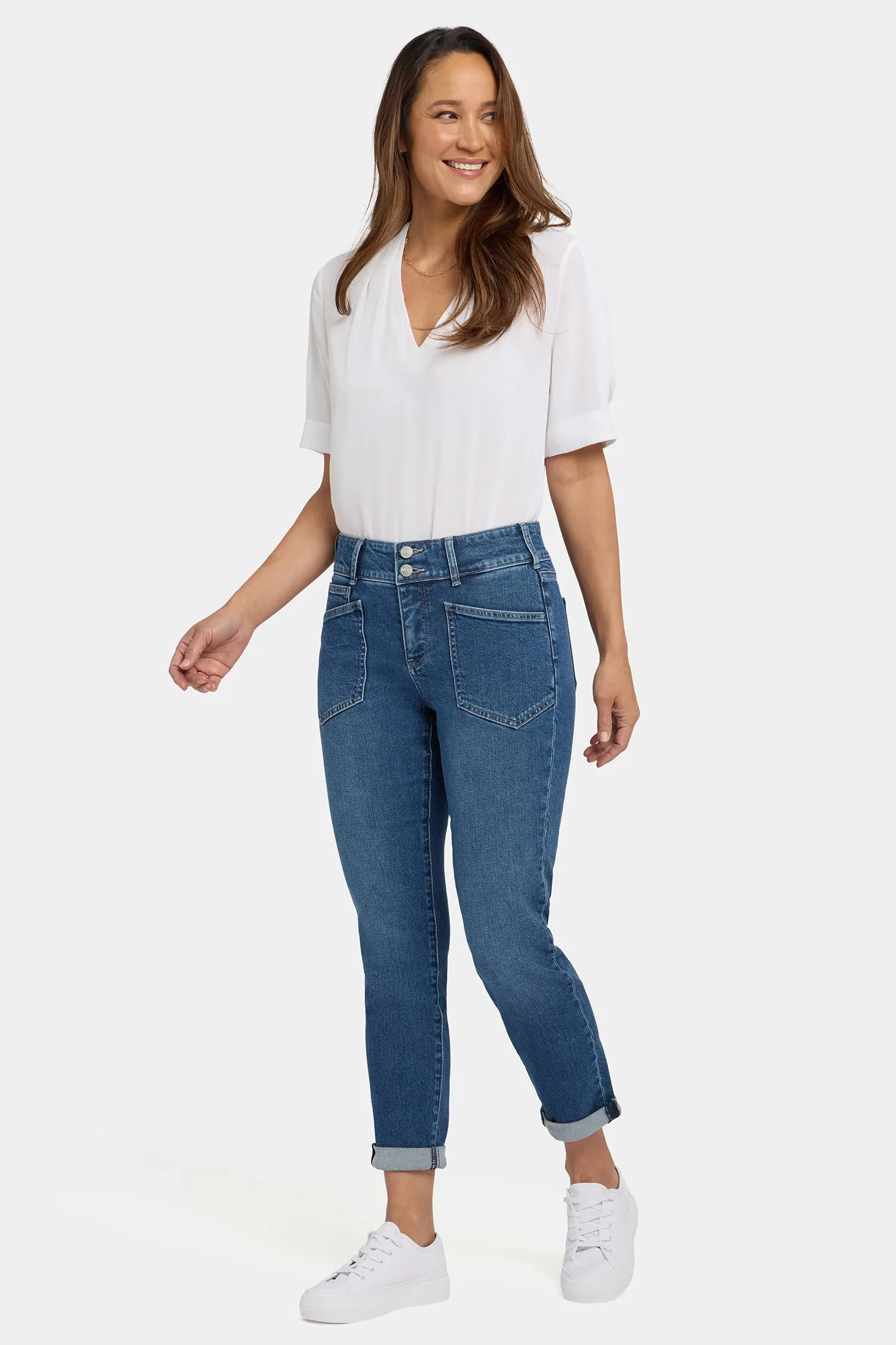 Margot Girlfriend Jeans - Lake Notre-Dame sold by NYDJ