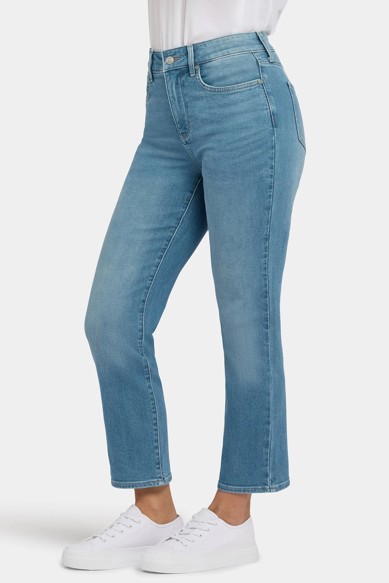 Marilyn Straight Ankle Jeans - Avenue Blue sold by NYDJ product image thumbnail 2