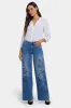 Teresa Wide Leg Jeans - Water Canyon sold by NYDJ