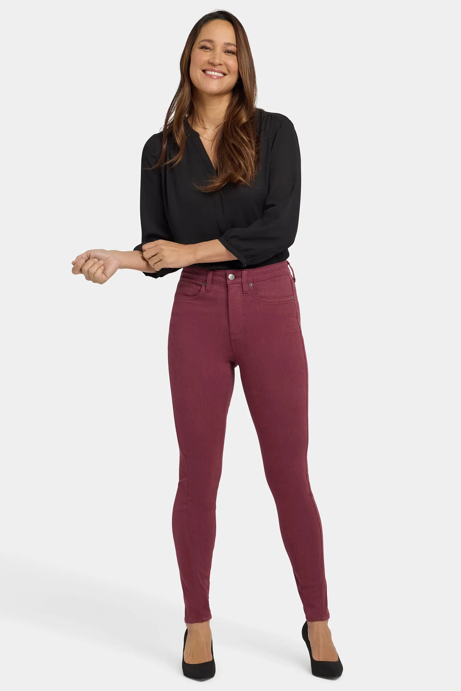 Ami Skinny Jeans - True Burgundy sold by NYDJ
