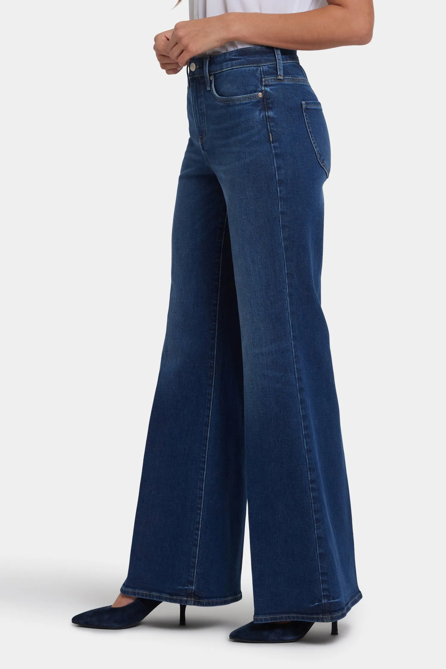 Mia Palazzo Jeans - Vintage Lapis sold by NYDJ product image thumbnail 3