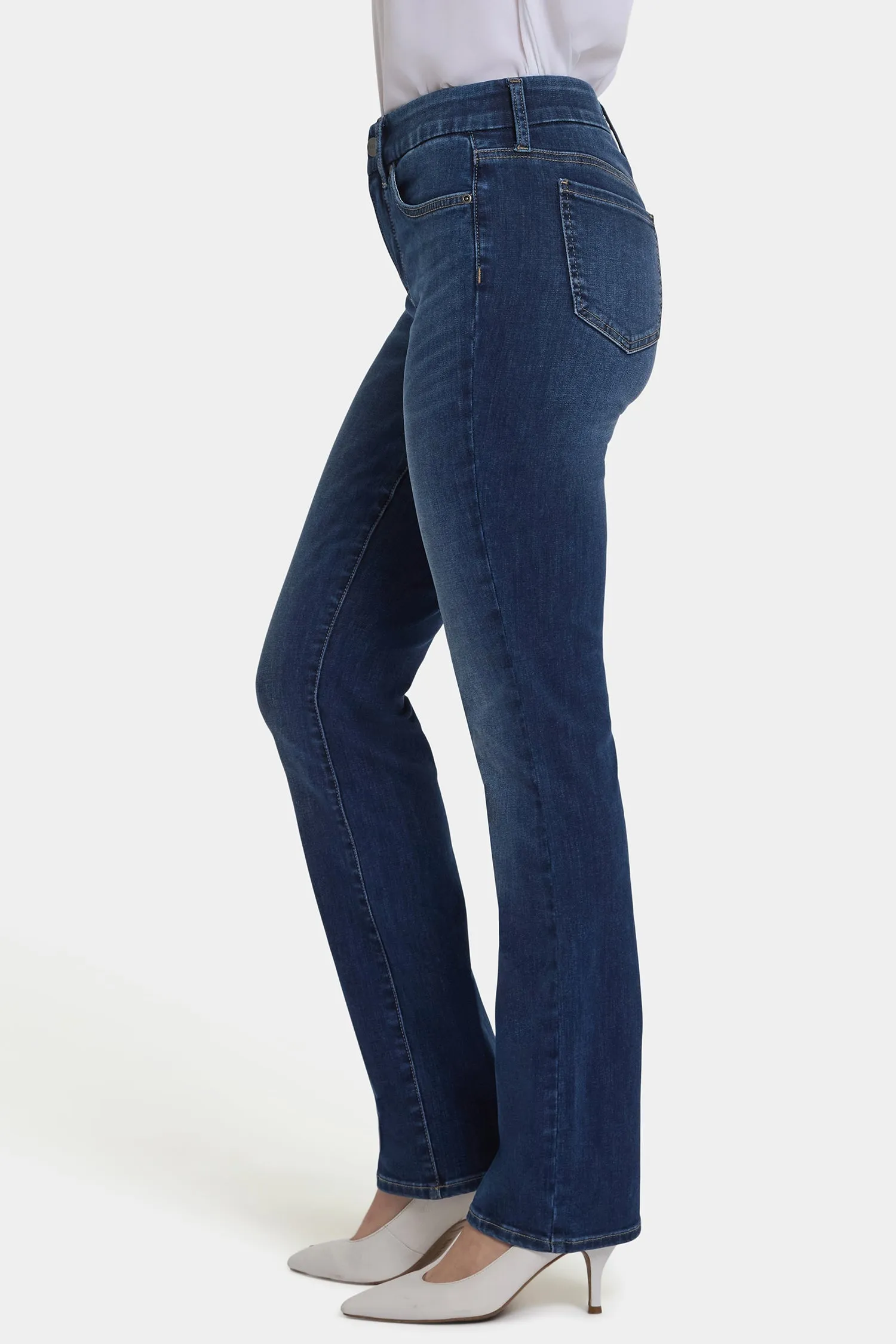Waist-Match™ Marilyn Straight Jeans - Dark Loire sold by NYDJ product image thumbnail 4