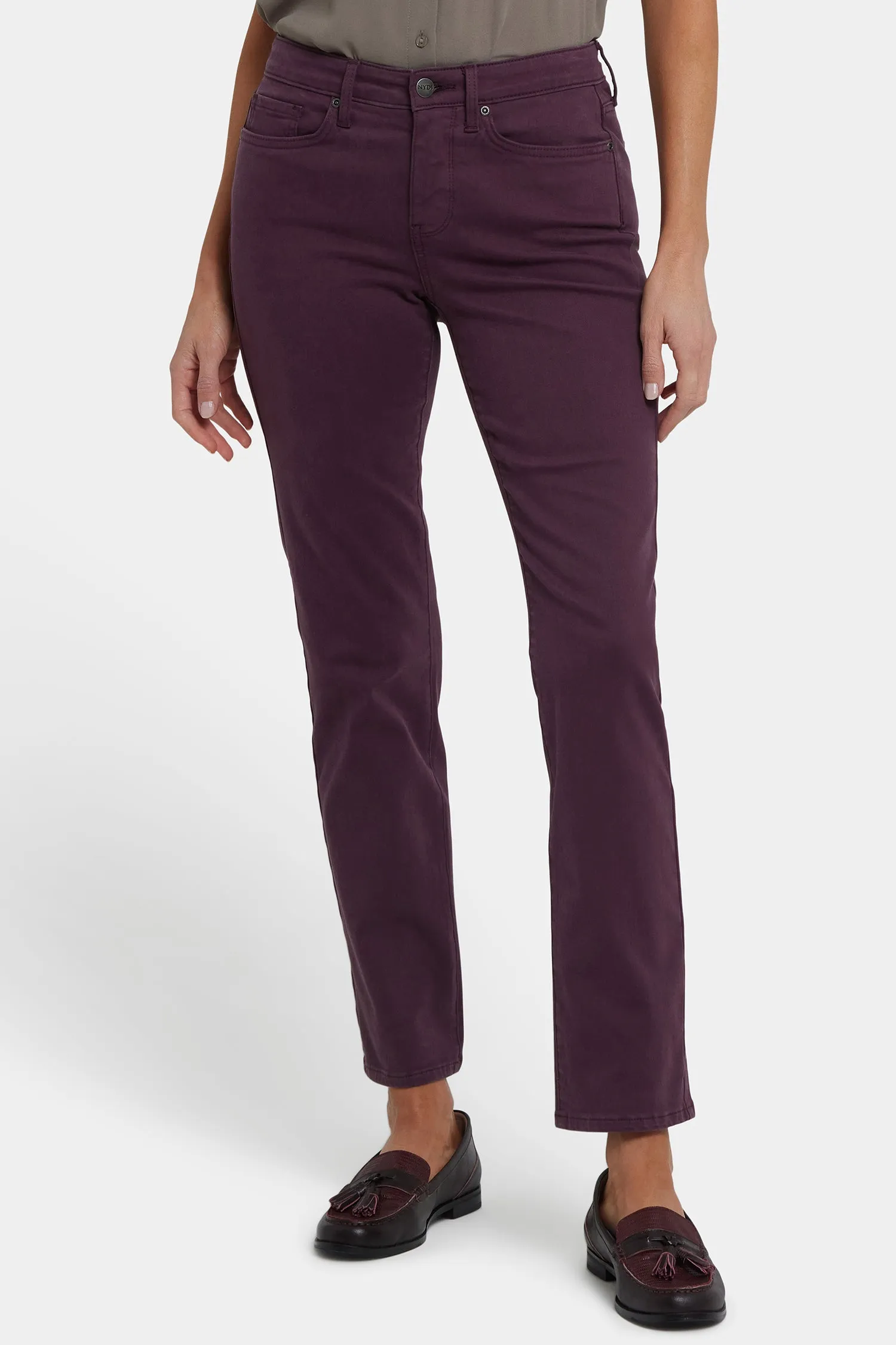 Sheri Slim Jeans - Fig sold by NYDJ product image thumbnail 4
