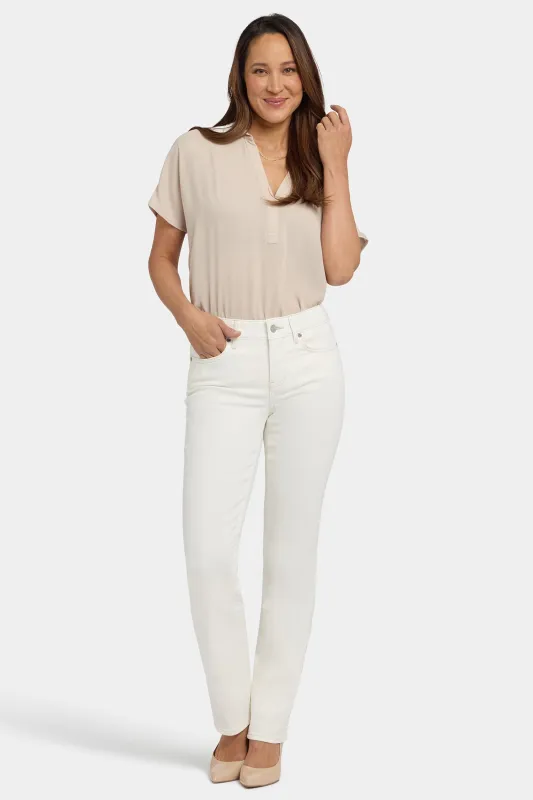 Marilyn Straight Jeans - Winter White sold by NYDJ