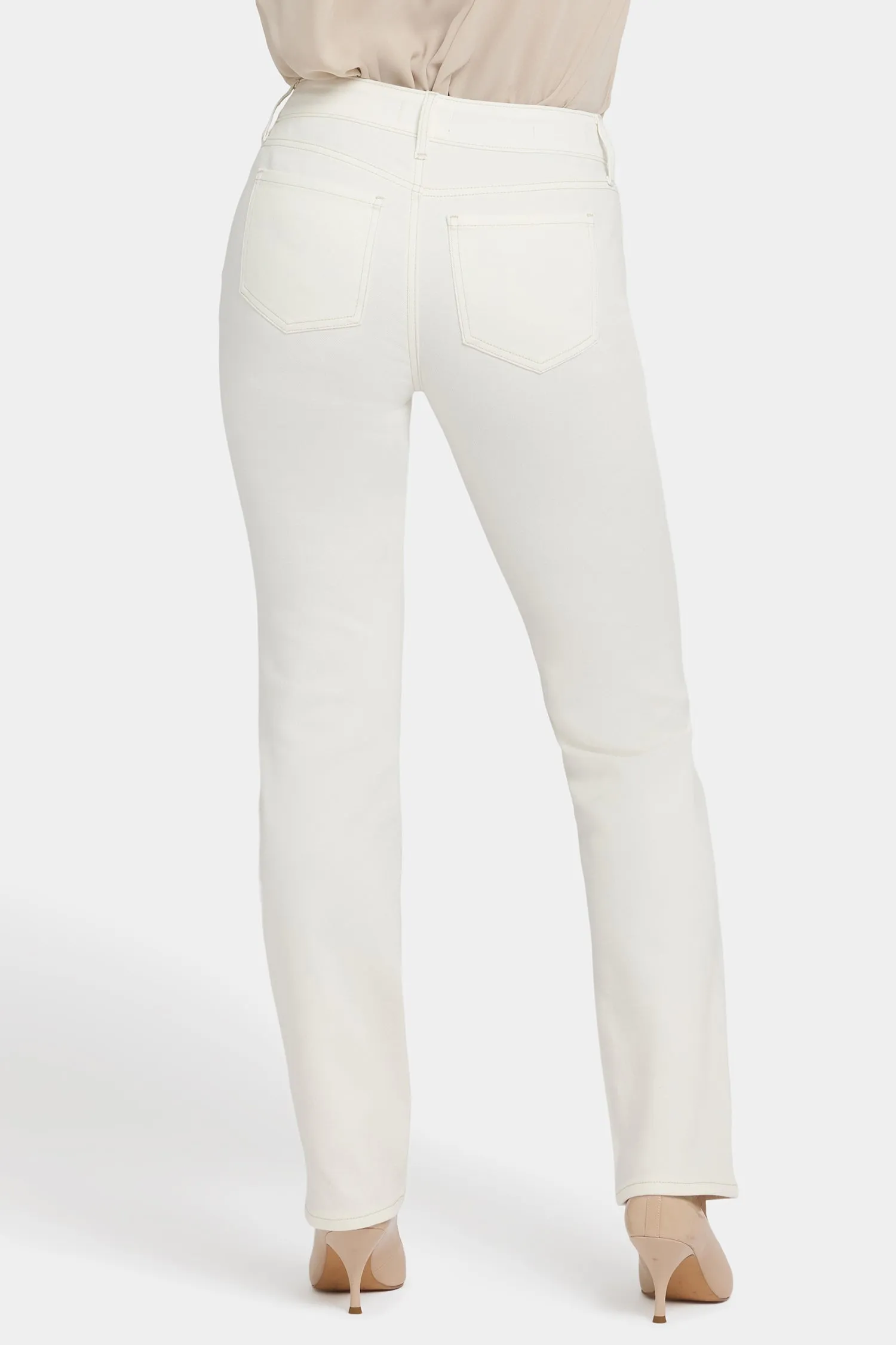 Marilyn Straight Jeans - Winter White sold by NYDJ product image thumbnail 2