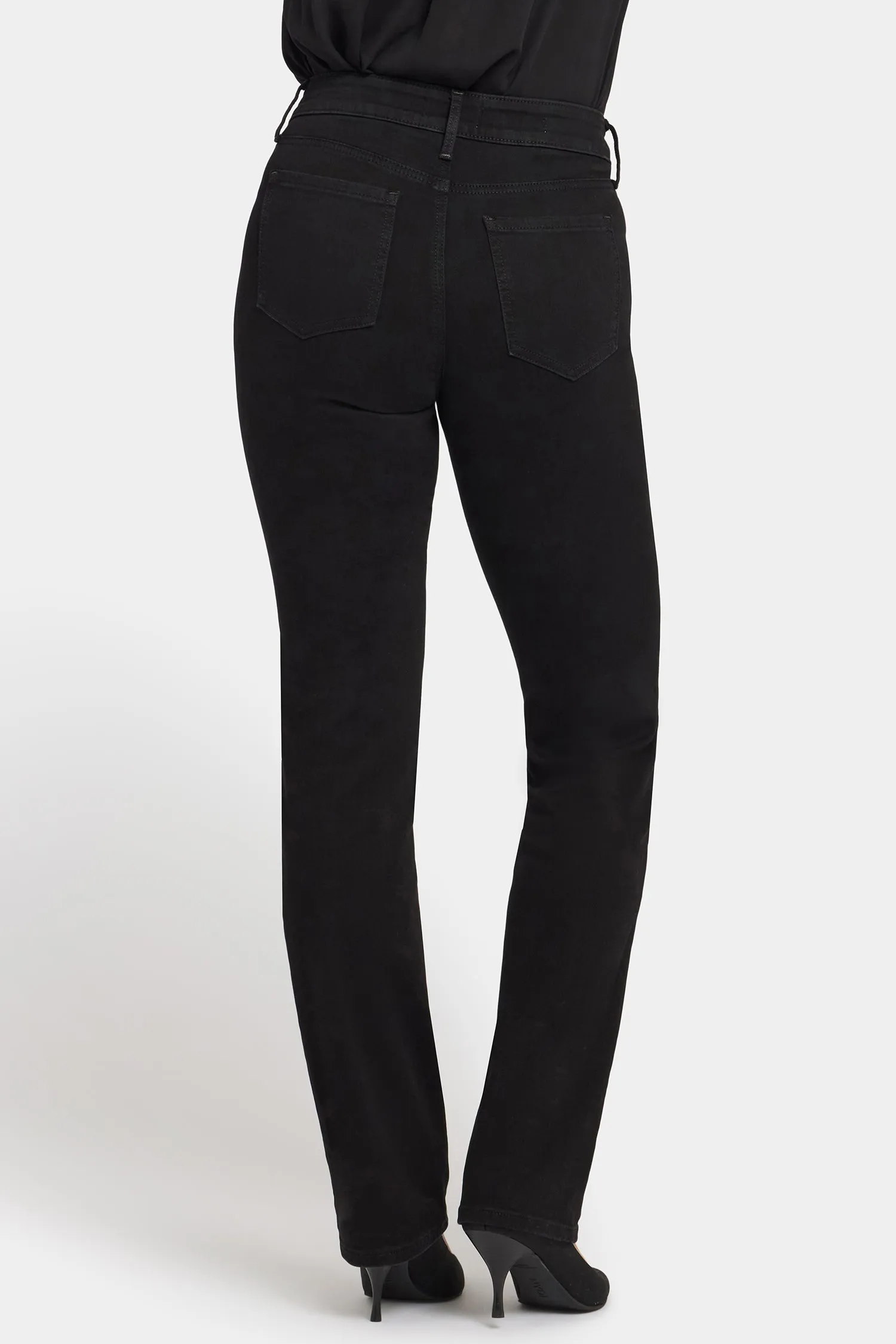 Marilyn Straight Jeans - Black Rinse sold by NYDJ product image thumbnail 3