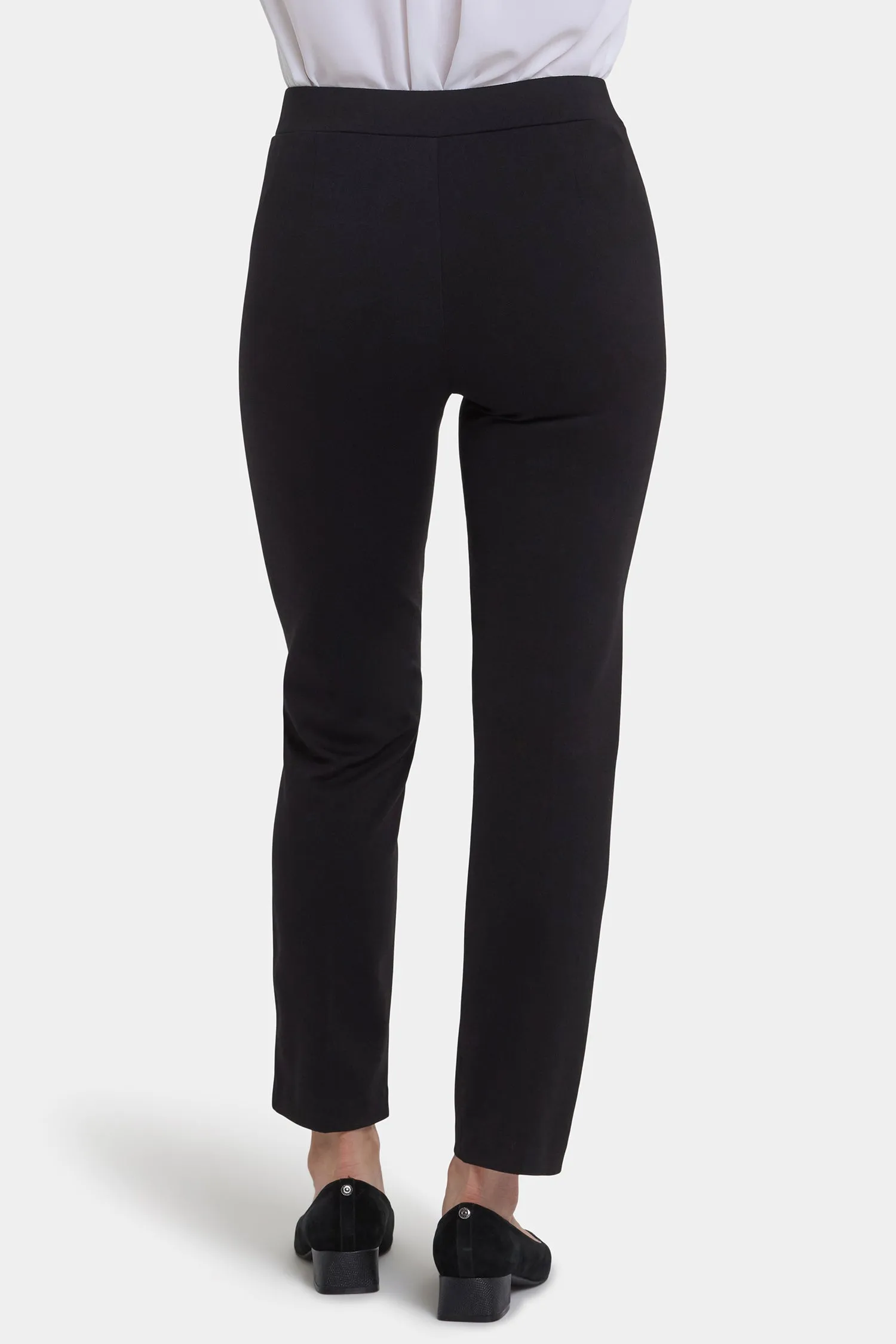 Pull-On Slim Ankle Trouser Pants - Black sold by NYDJ product image thumbnail 2