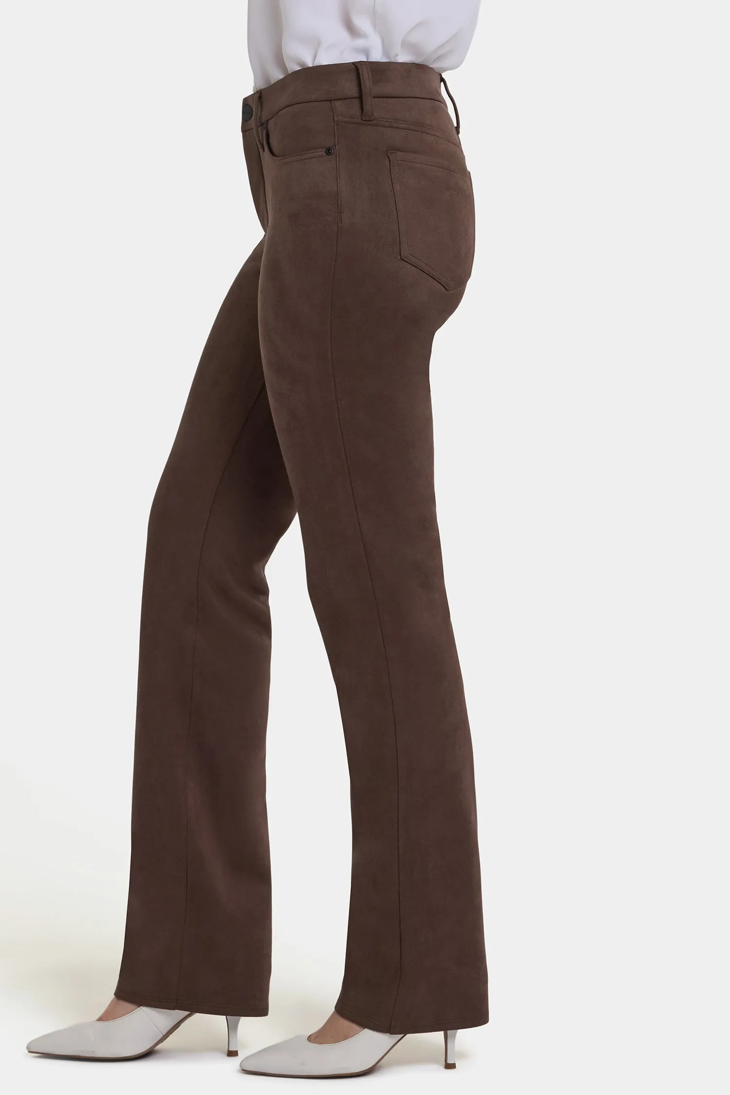 Marilyn Straight Pants - Coffee Bean sold by NYDJ product image thumbnail 3