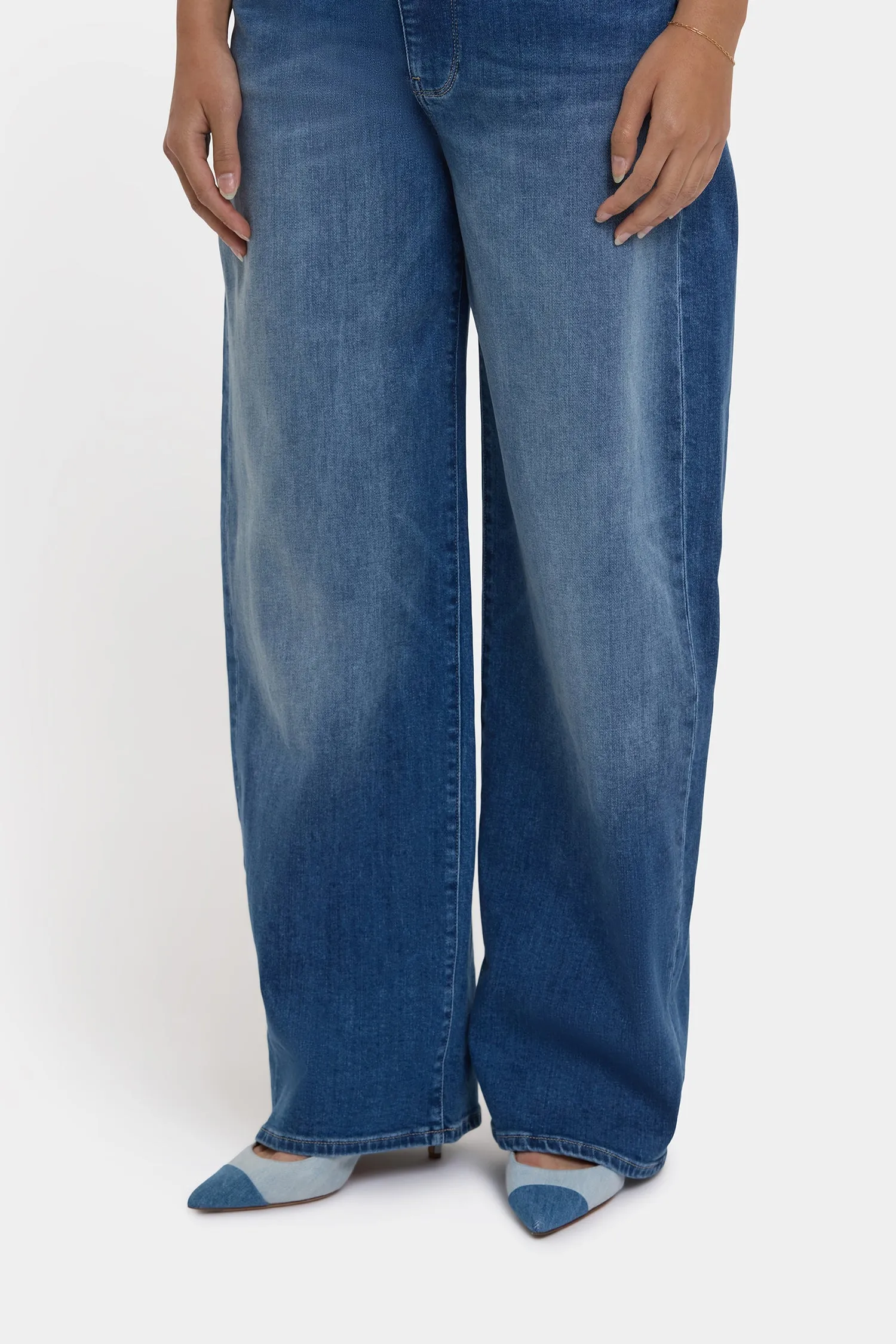 Renee Baggy Wide Leg Jeans - Picasso Lake sold by NYDJ product image thumbnail 2