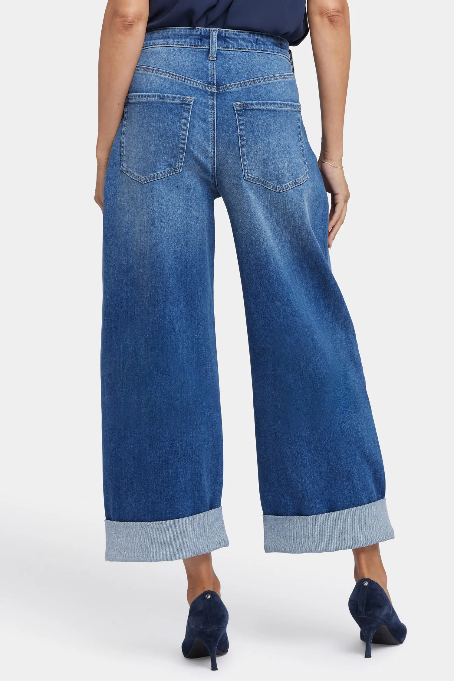 Renee Baggy Wide Leg Jeans - Picasso Lake sold by NYDJ product image thumbnail 3