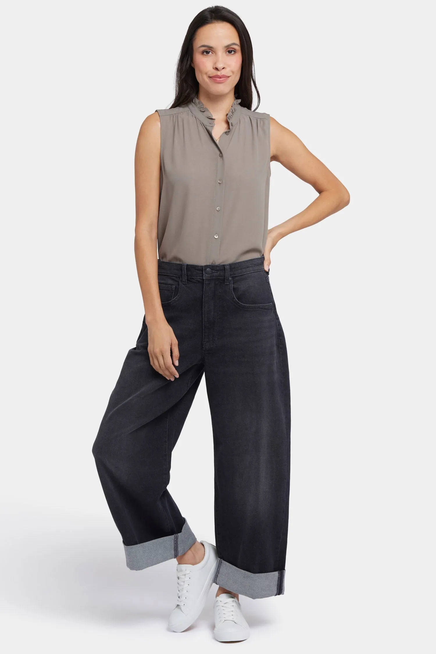 Renee Baggy Wide Leg Jeans - Murcia Peaks sold by NYDJ product image thumbnail 4