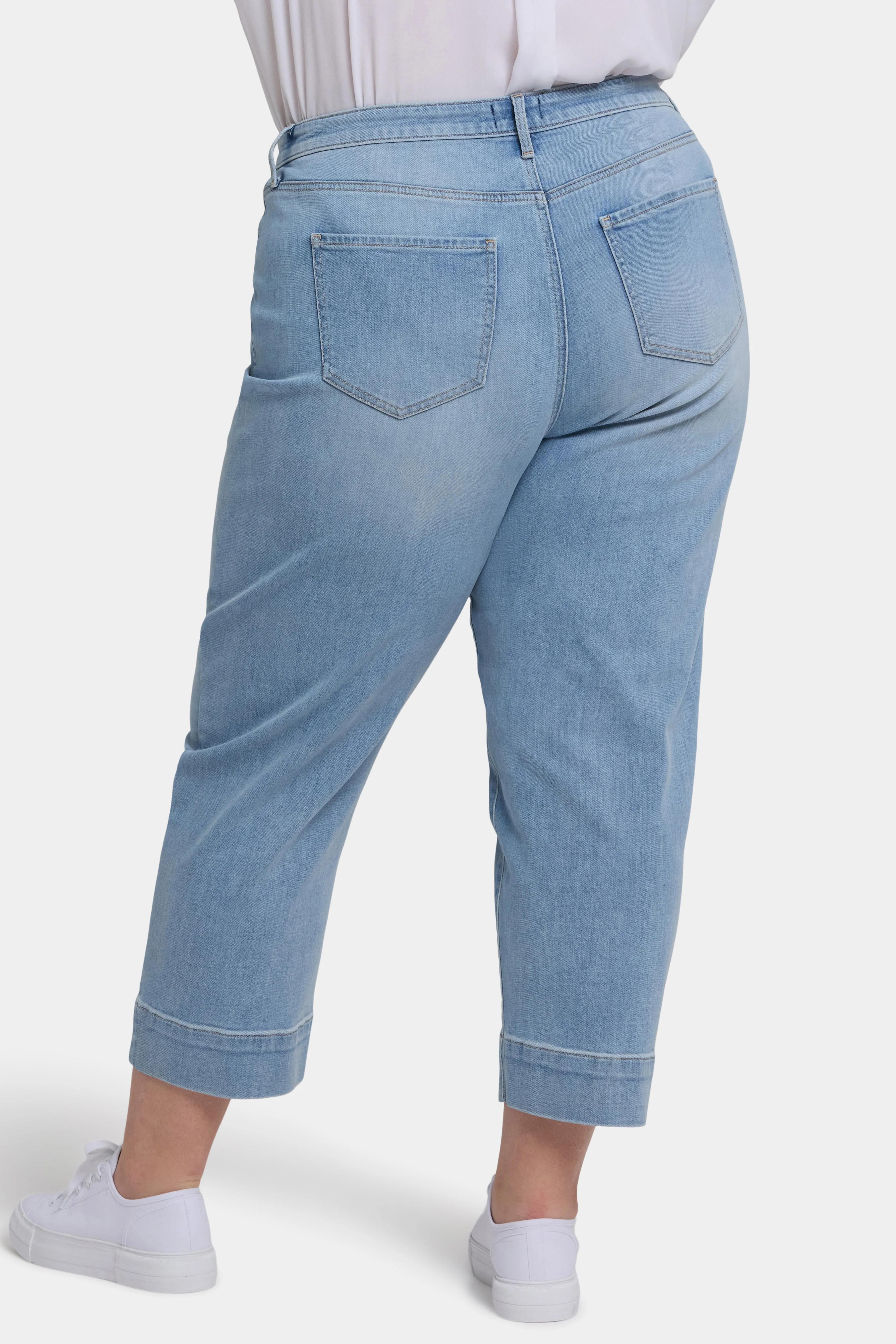 Balloon Ankle Jeans In Plus Size - Santiago Sea sold by NYDJ product image thumbnail 2