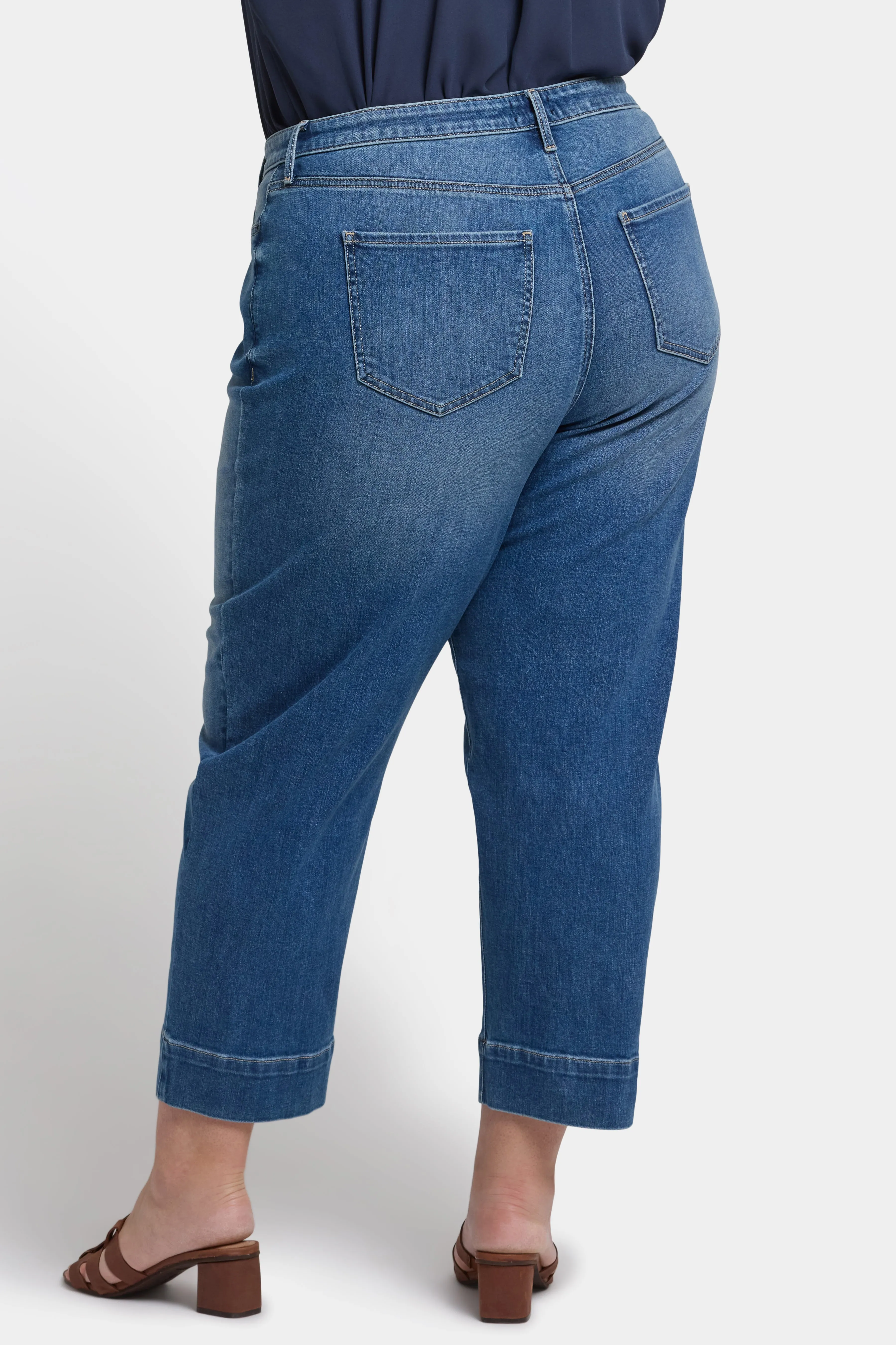 Balloon Ankle Jeans In Plus Size - Picasso Lake sold by NYDJ product image thumbnail 2