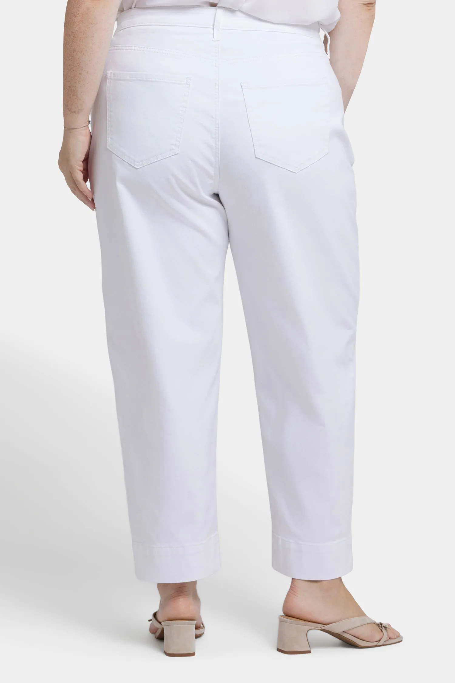Balloon Ankle Jeans In Plus Size - Optic White sold by NYDJ product image thumbnail 2