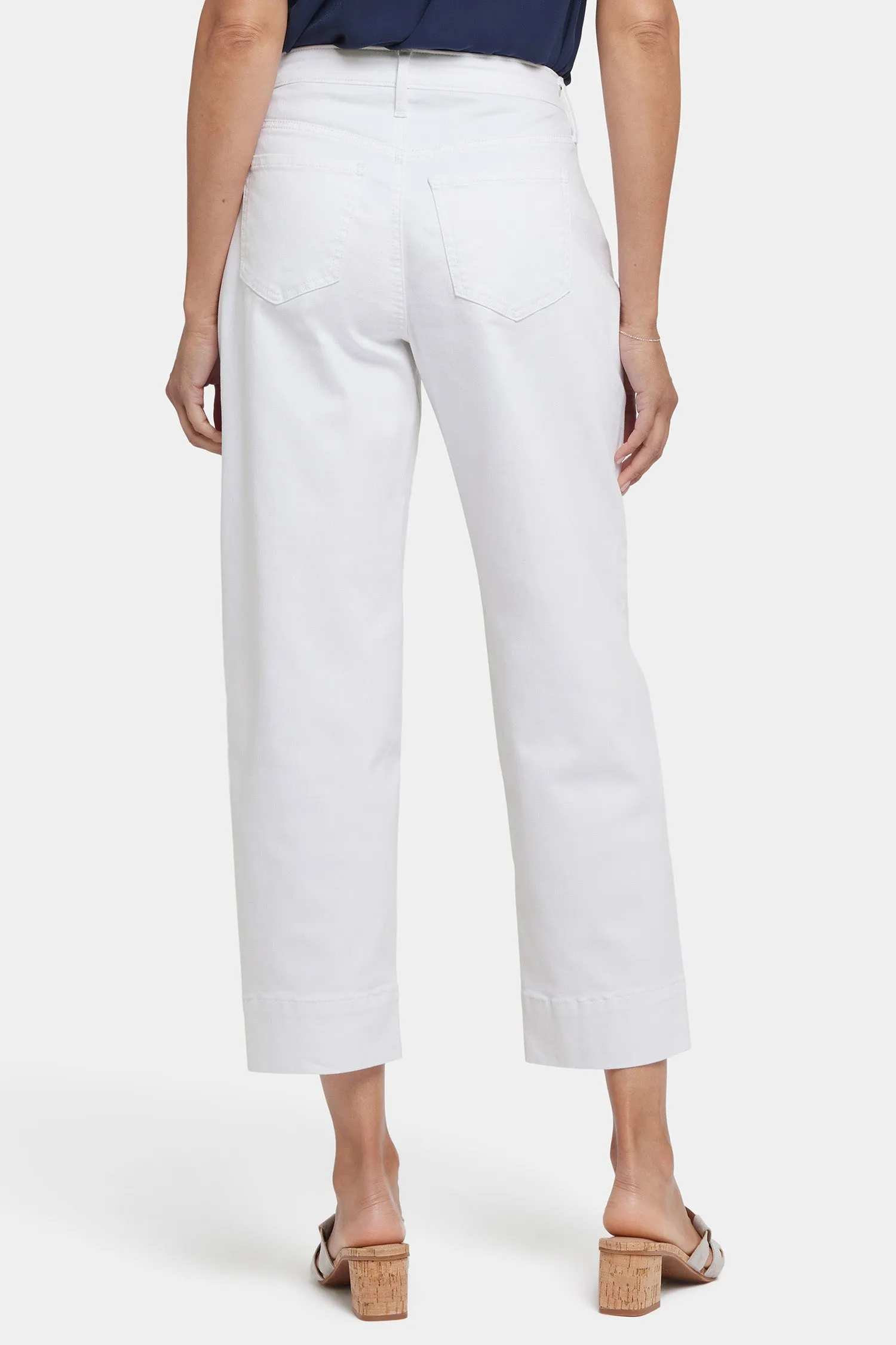 Balloon Ankle Jeans In Petite - Optic White sold by NYDJ product image thumbnail 3
