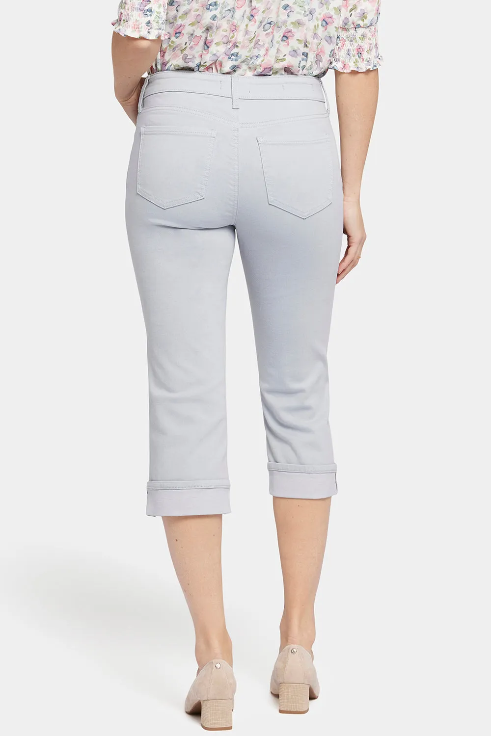 Marilyn Straight Crop Jeans In Petite - Sea Ice sold by NYDJ product image thumbnail 2