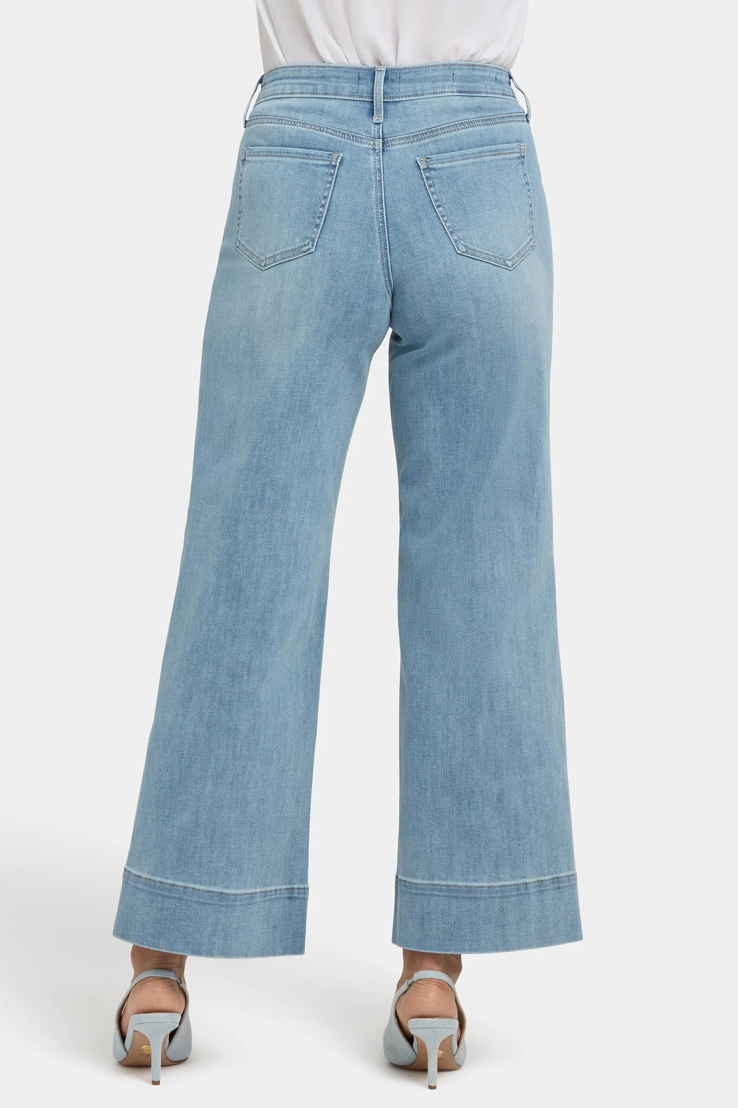 Teresa Wide Leg Ankle Jeans - Heritage Glow sold by NYDJ product image thumbnail 2