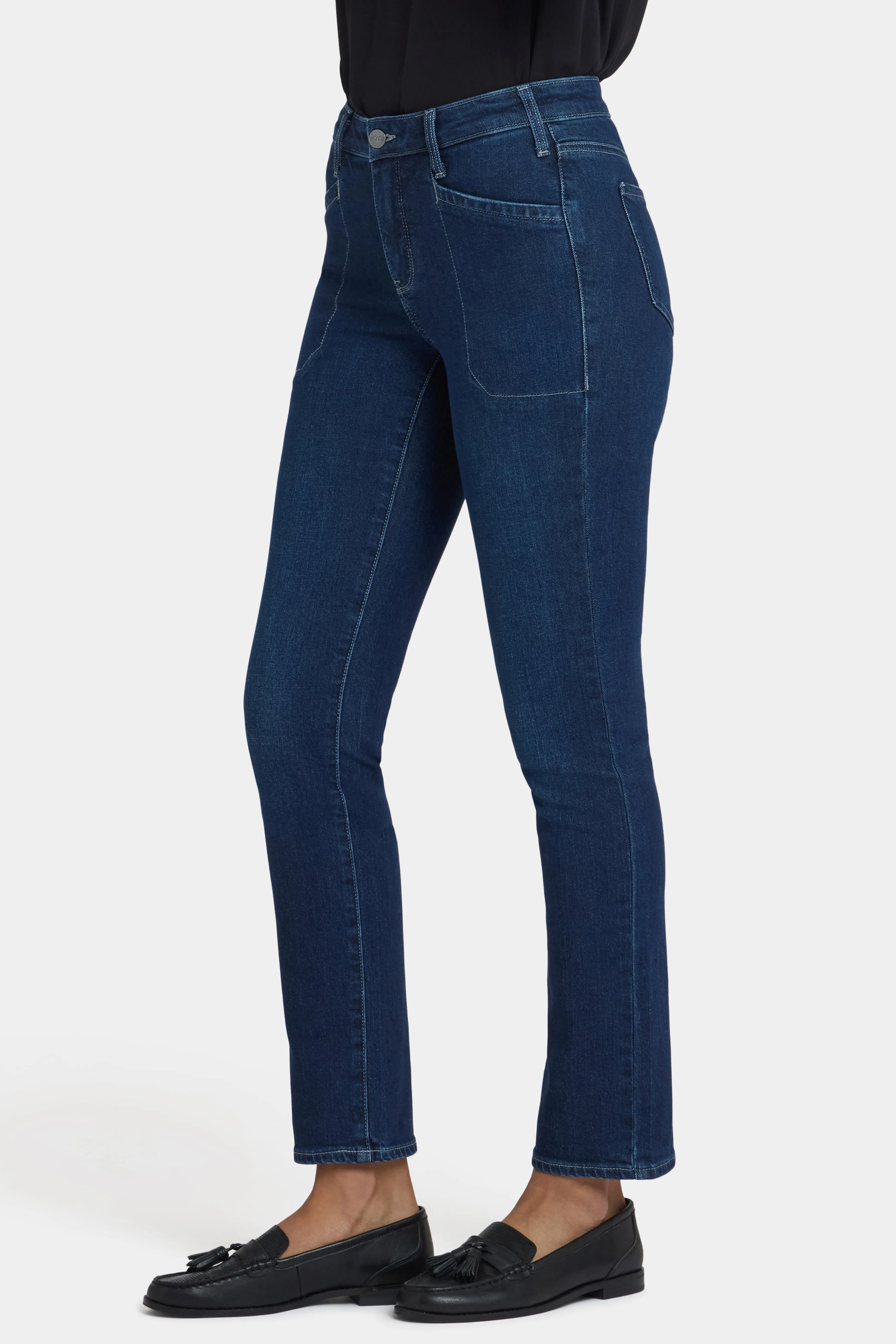 Sheri Slim Jeans - Ink Skyline sold by NYDJ product image thumbnail 3