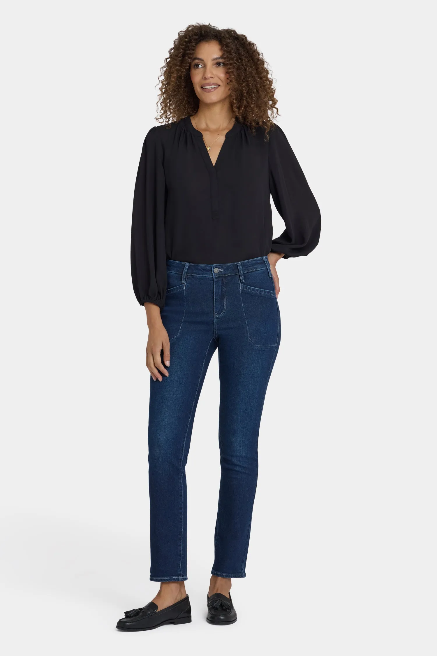 Sheri Slim Jeans - Ink Skyline sold by NYDJ