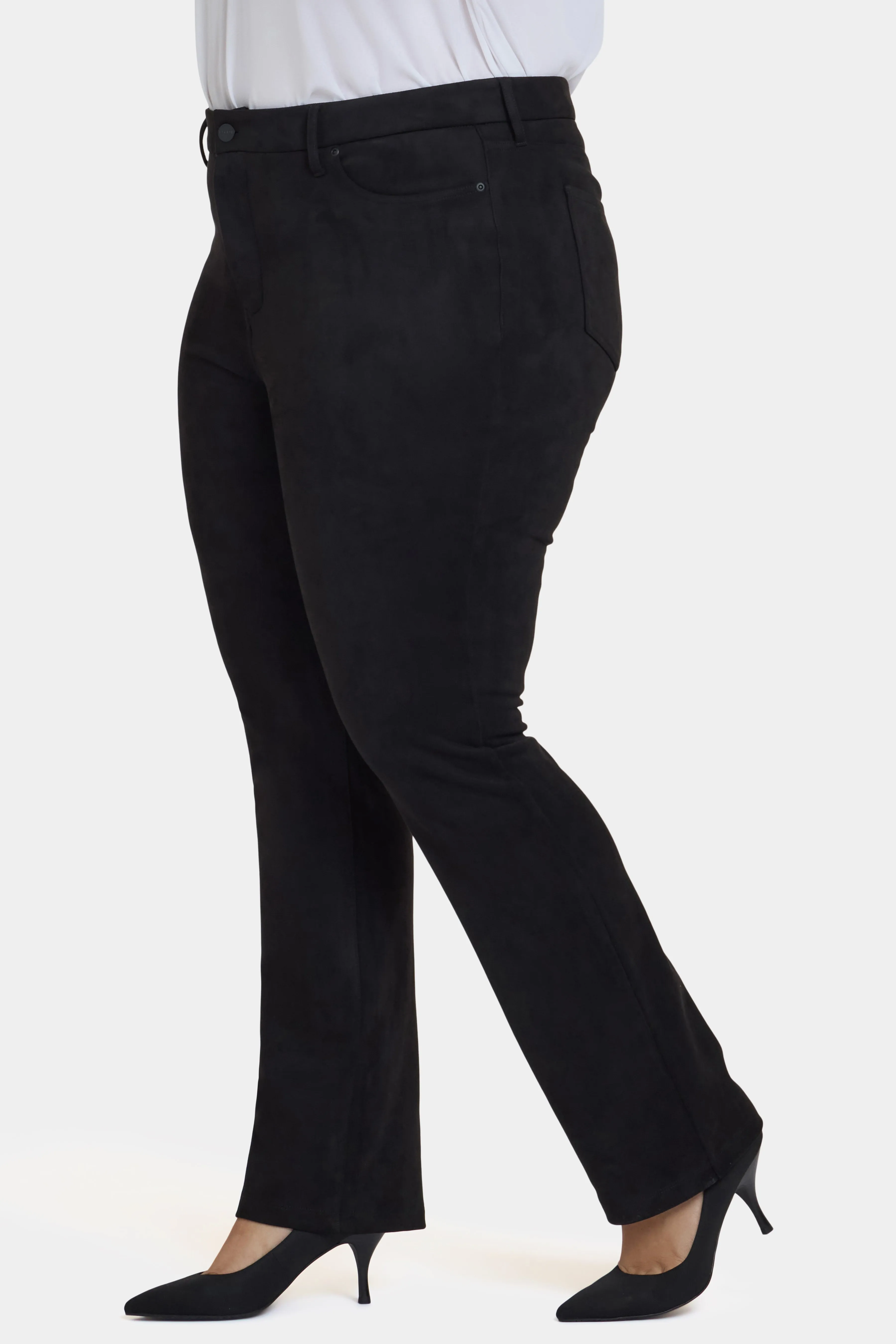 Marilyn Straight Pants In Plus Size - Black sold by NYDJ product image thumbnail 3
