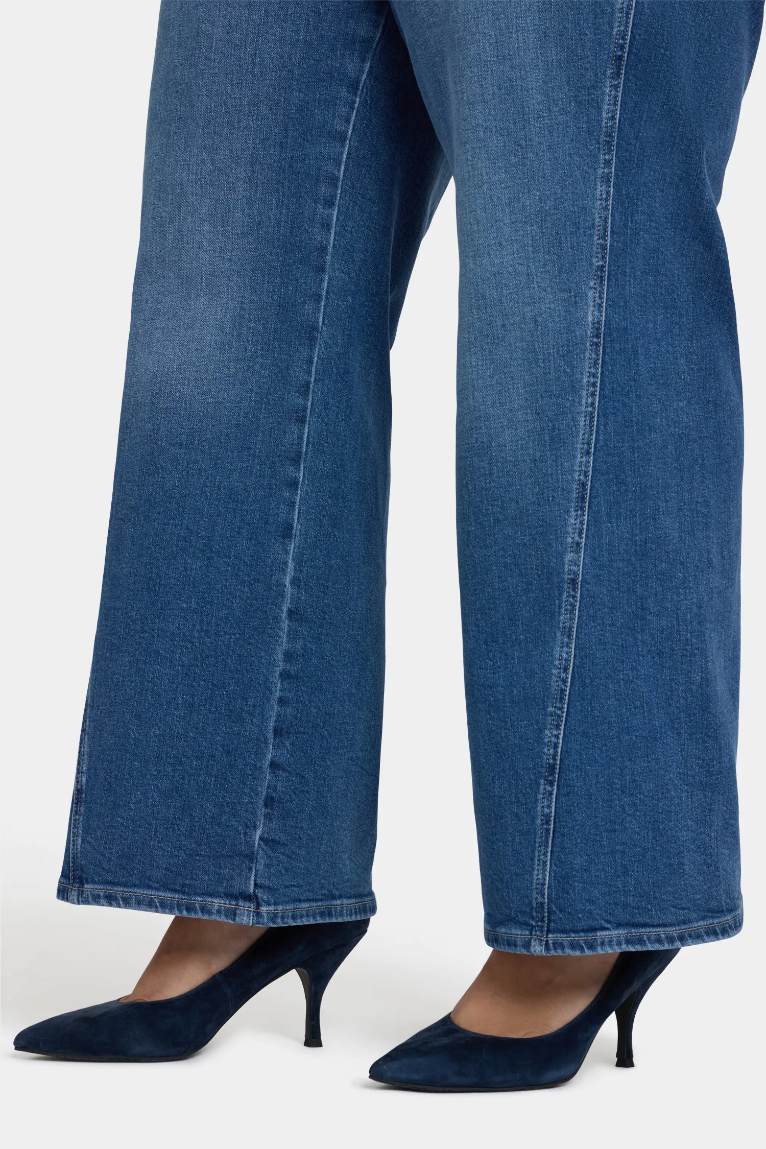 Teresa Wide Leg Jeans In Plus Size - Romantic Indigo sold by NYDJ product image thumbnail 5