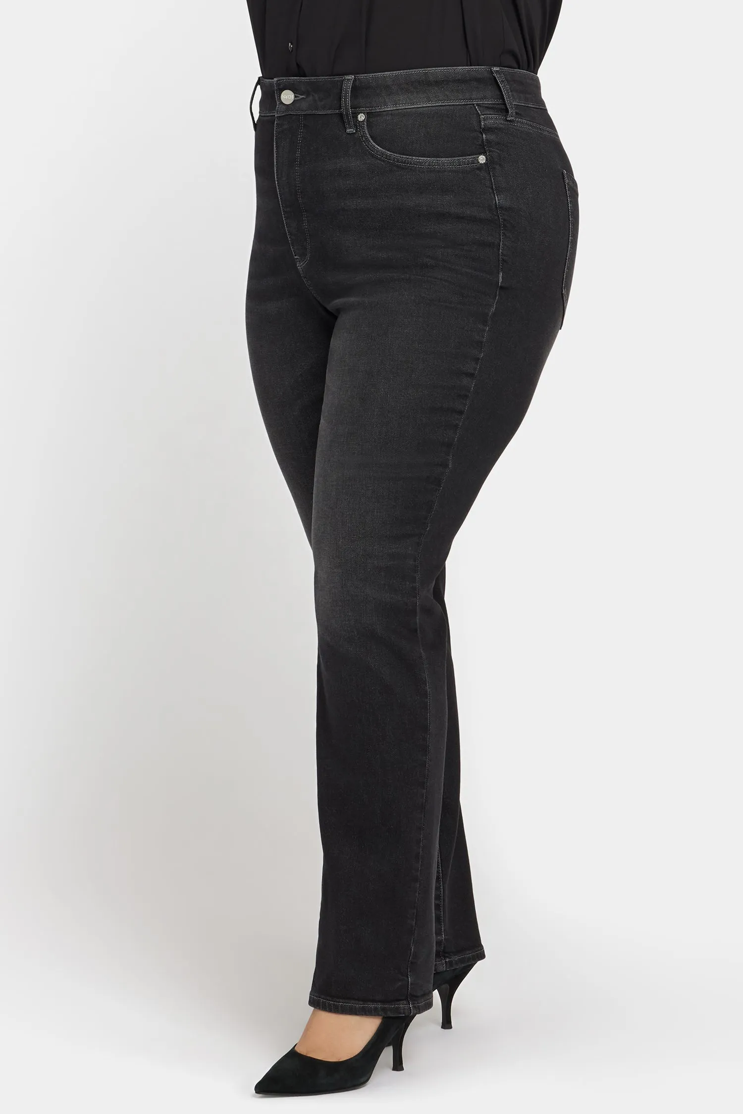 Marilyn Straight Jeans In Plus Size - Paris Lights sold by NYDJ product image thumbnail 3