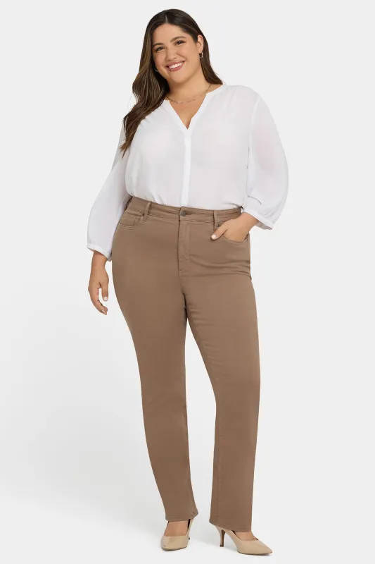 Marilyn Straight Jeans In Plus Size - Elmwood sold by NYDJ