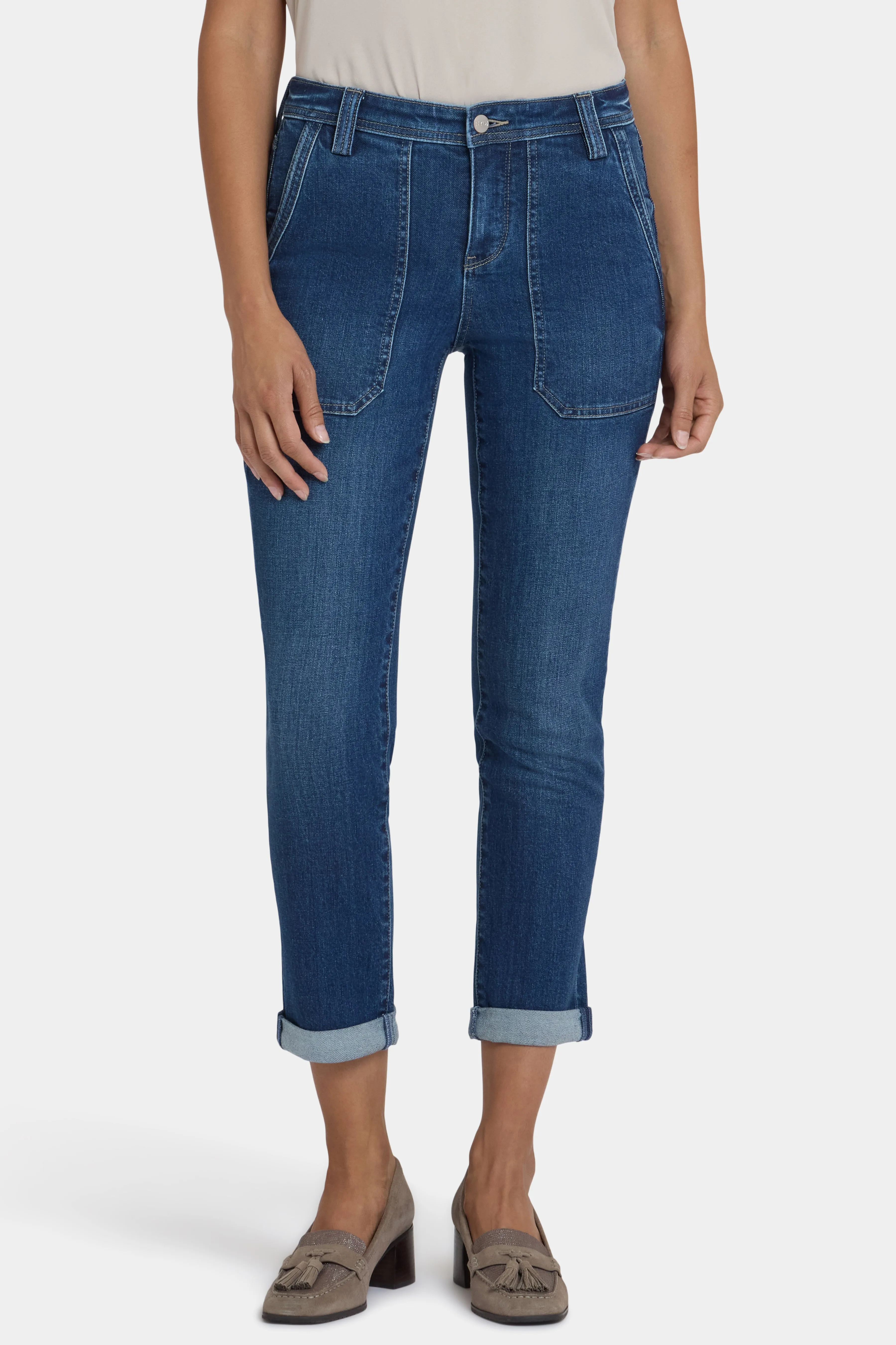 Margot Girlfriend Jeans - Vintage Lapis sold by NYDJ product image thumbnail 4