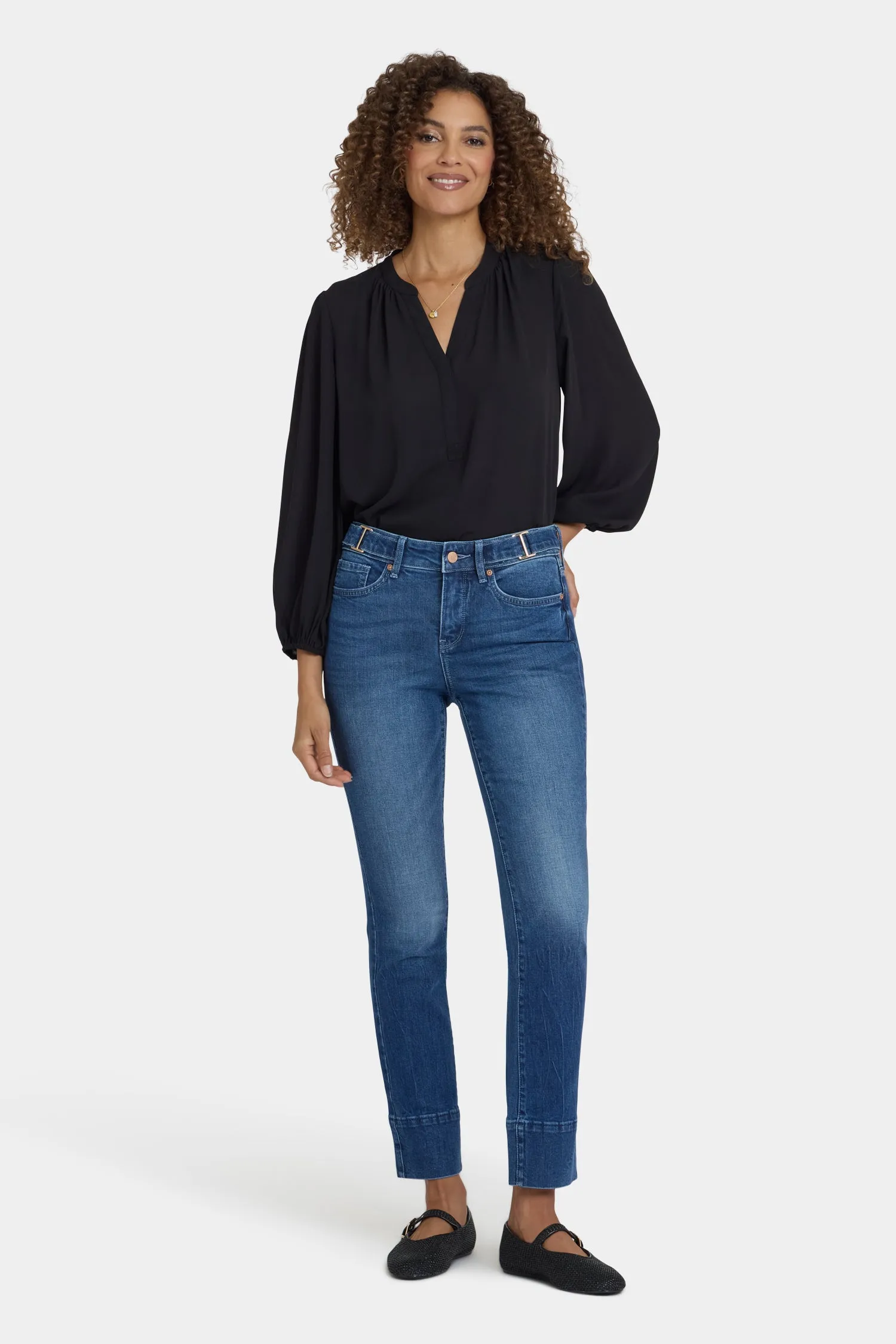 Sheri Slim Jeans - Cool Marine sold by NYDJ