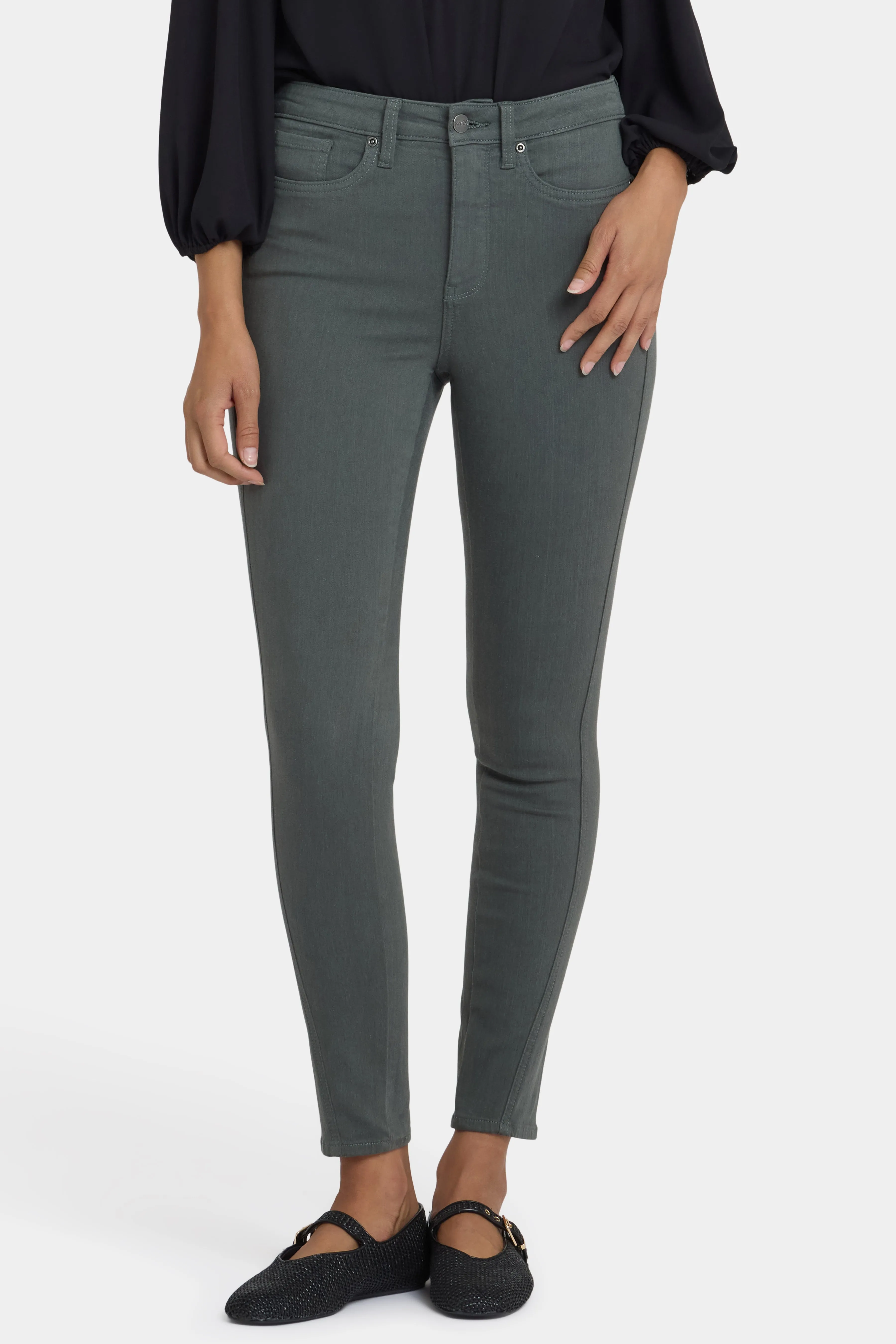 Ami Skinny Jeans - True Olive sold by NYDJ product image thumbnail 4
